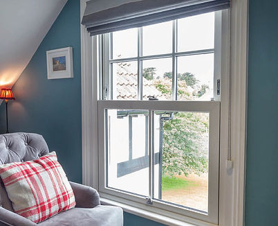 Grey uPVC sash window colour option