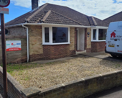 Bay with Cill bay window installation
