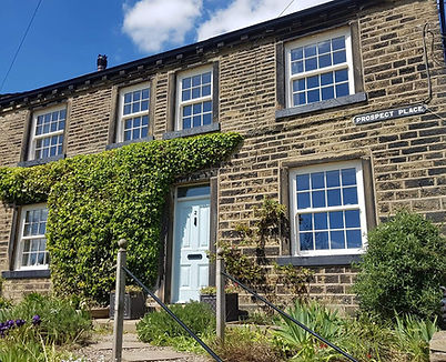 Sash window with Georgian bars design