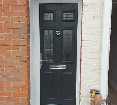 Esprit 2 composite door installation by Active Windows