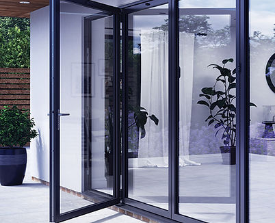 High performance bi-folding door hardware and mechanisms