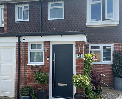 Camarque 4 composite door installation by Active Windows