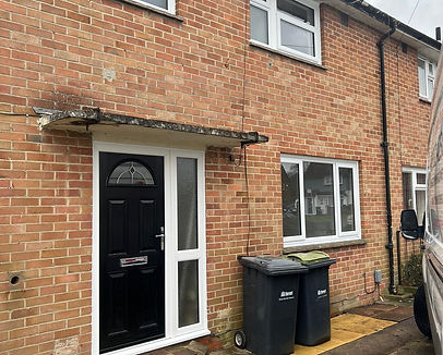 Uracco 1 Hinge composite door installation by Active Windows