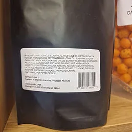 Three bags of Crack Balls Carolina Reaper spicy snack food product