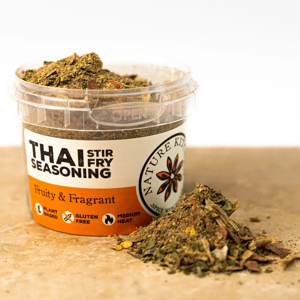 Thai Stir Fry Seasoning tub by Natures Kitchen - Fruity and Fragrant