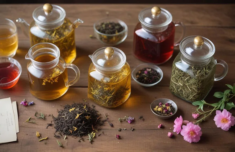 Speciality loose leaf teas selection at The Spiced Cup