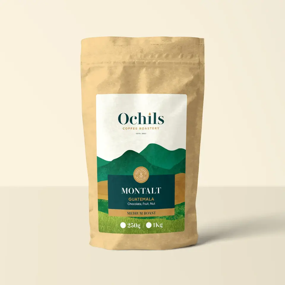 Ochils Guatemalan premium coffee bag 250g