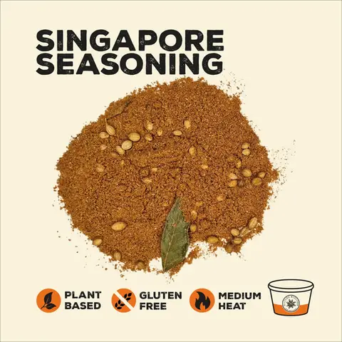Singapore Seasoning tub by Nature Kitchen, Punchy and Vibrant, Gluten Free