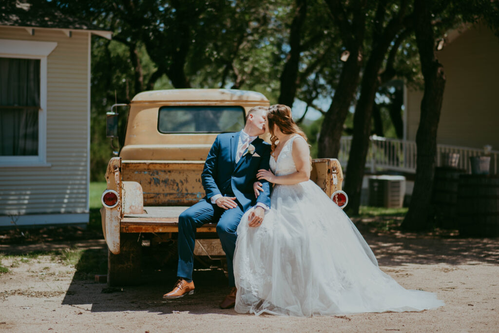 Wedding add-on services including flowers and champagne at Chapel of Love ATX
