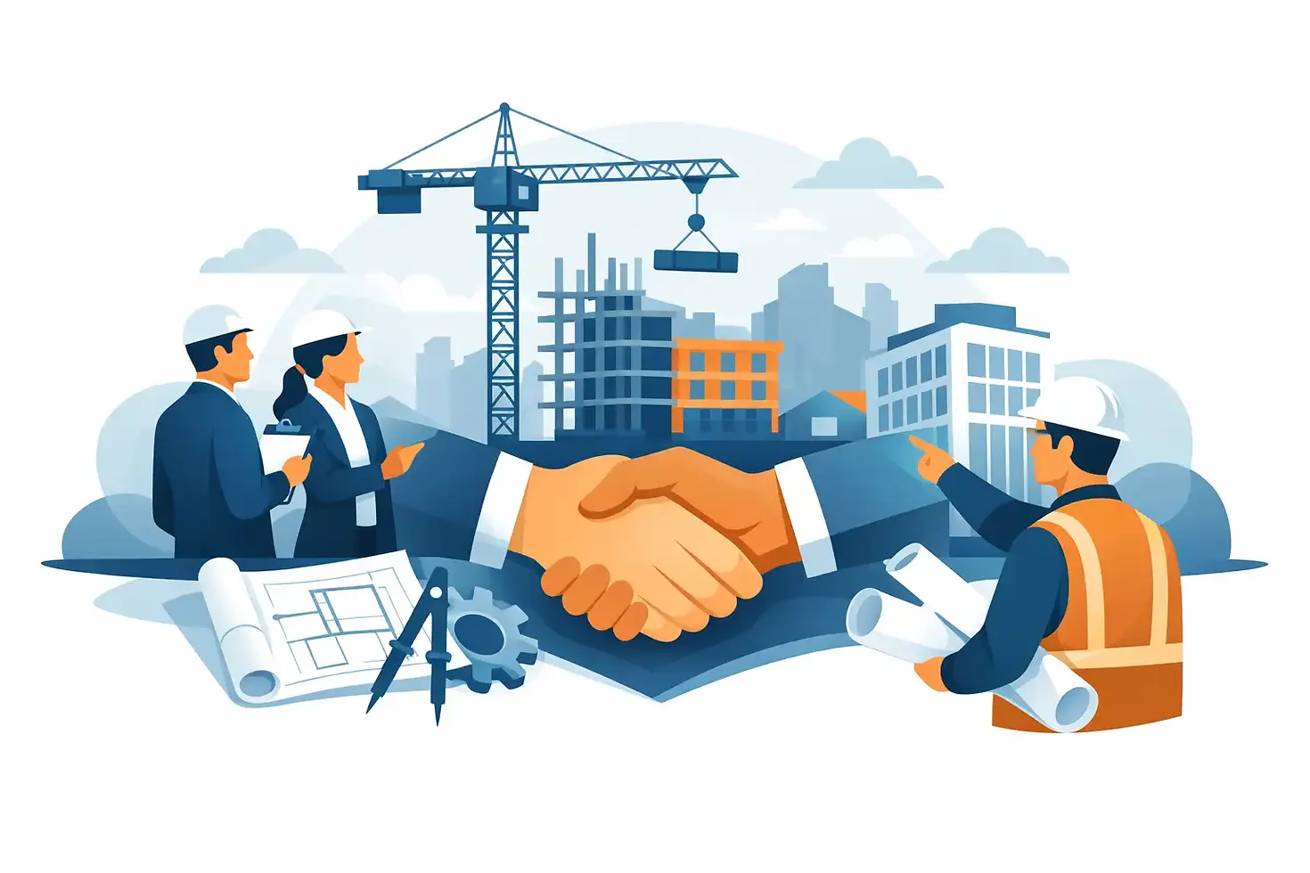 High-performance building construction and architectural coordination