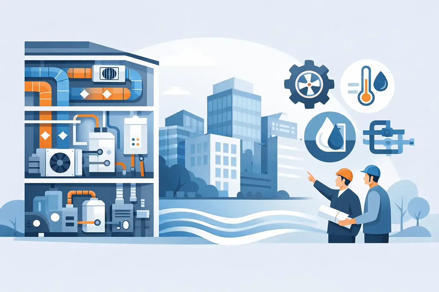 High-performance building mechanical systems design overview