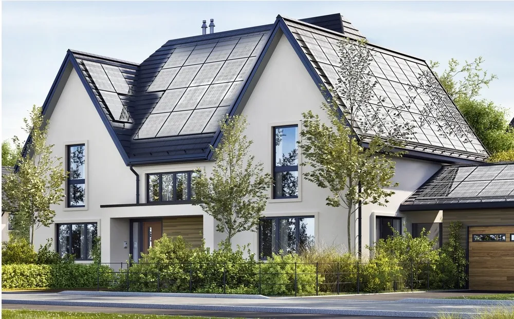 Haus mit Solaranlage - Beratung und Planung