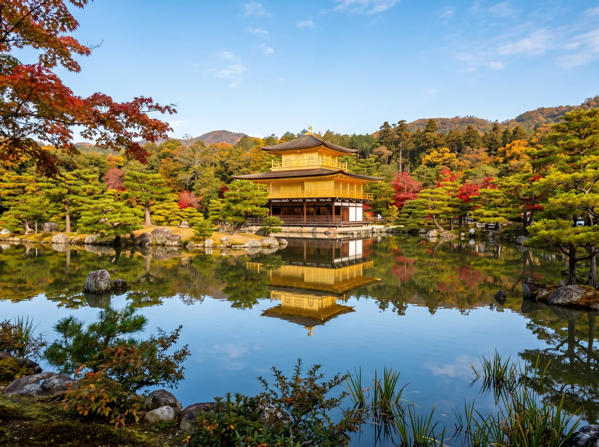 Kinkaku-ji Golden Pavilion Kyoto