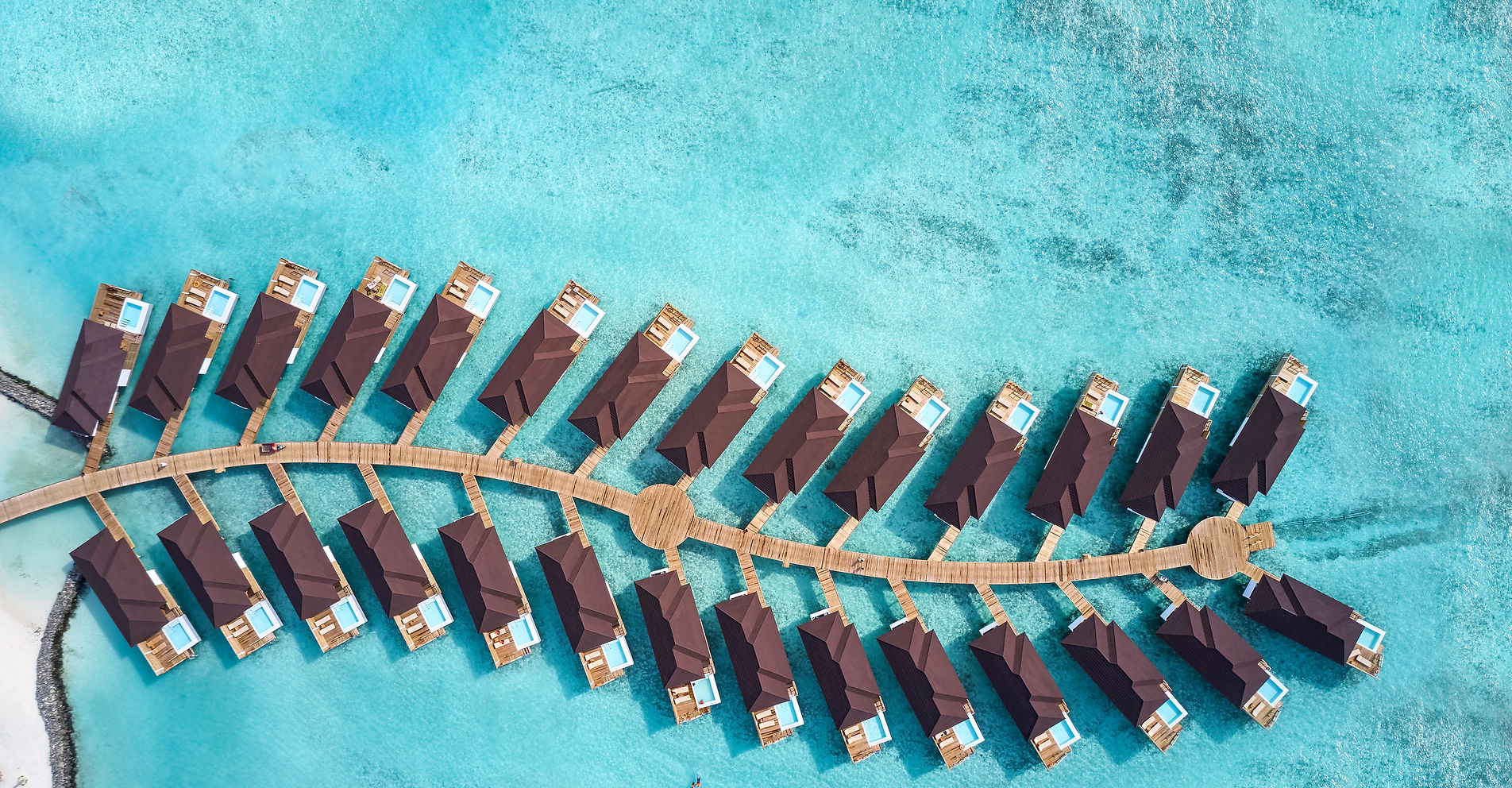 Overwater suite at Riu Palace Maldivas