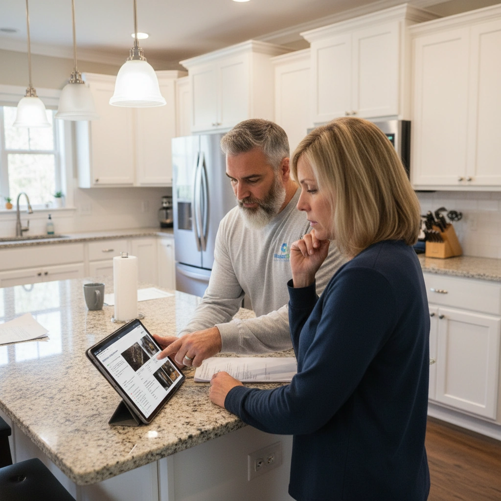 Mold inspection in York PA residential home