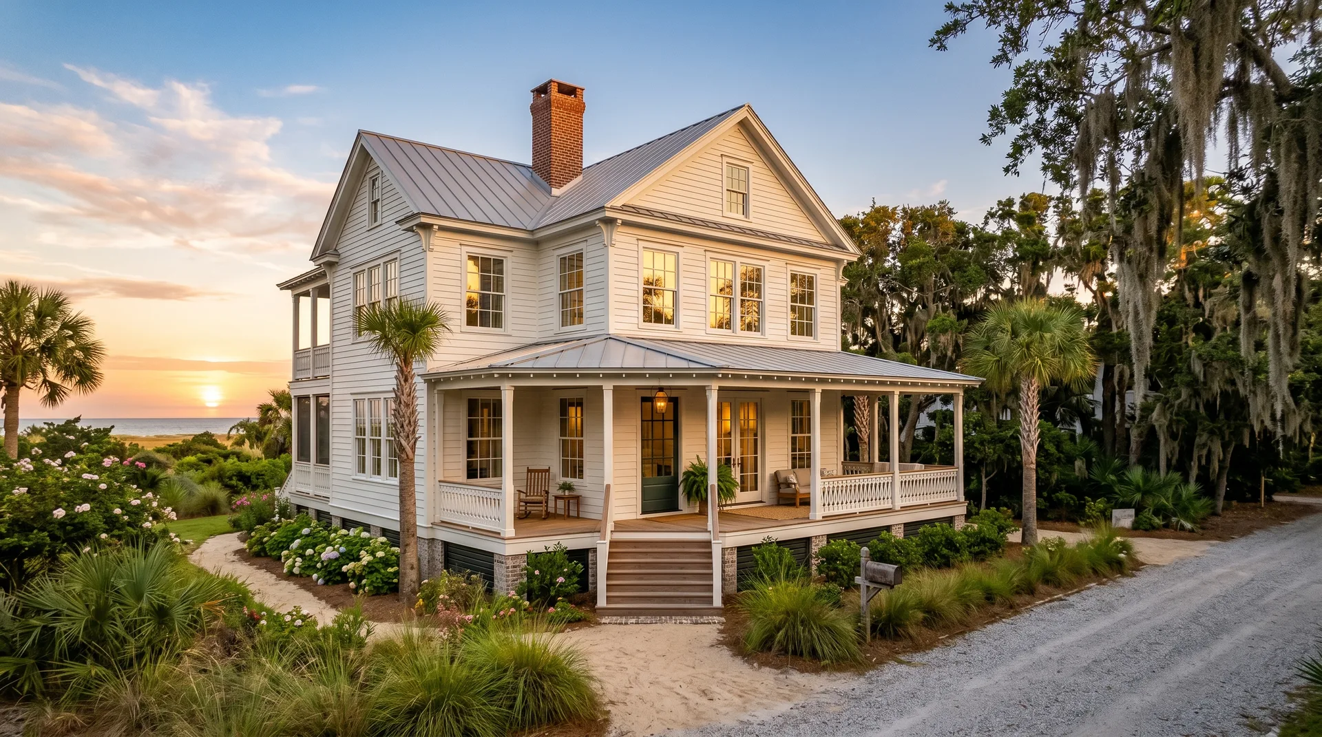 Beautiful historic home with premium windows on Sullivan's Island SC