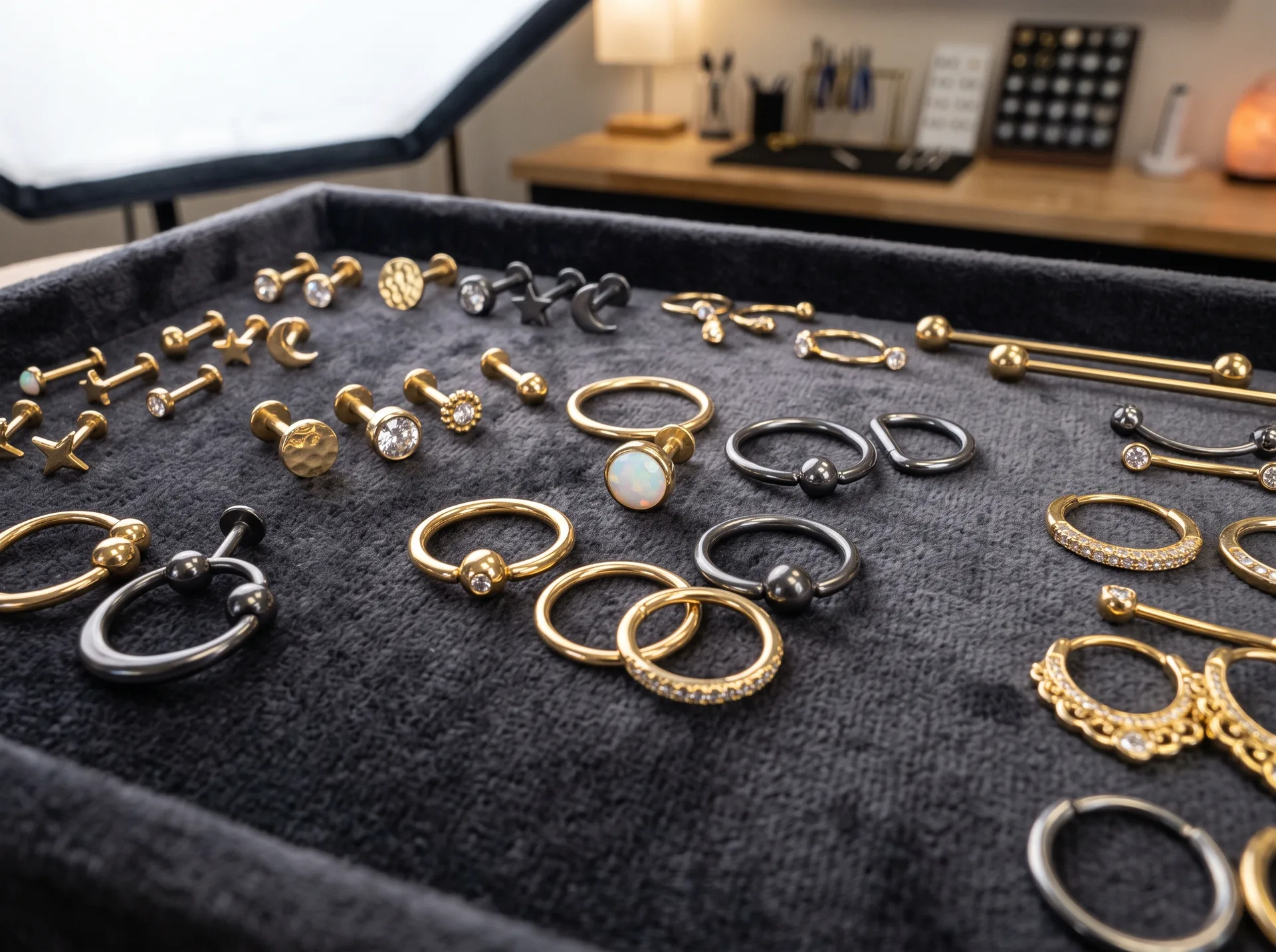 Jewelry Selection and Upgrades at Mr Tattoos Burlington NJ