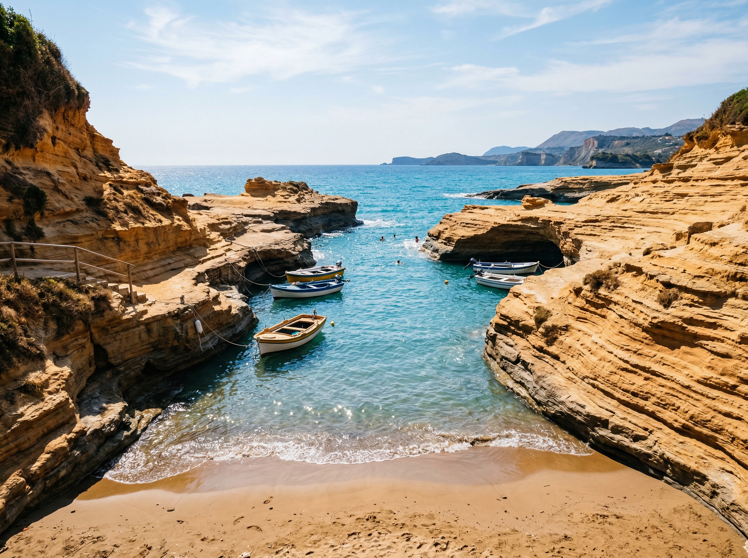 Canal d'Amour, Sidari beach, Corfu, Greece