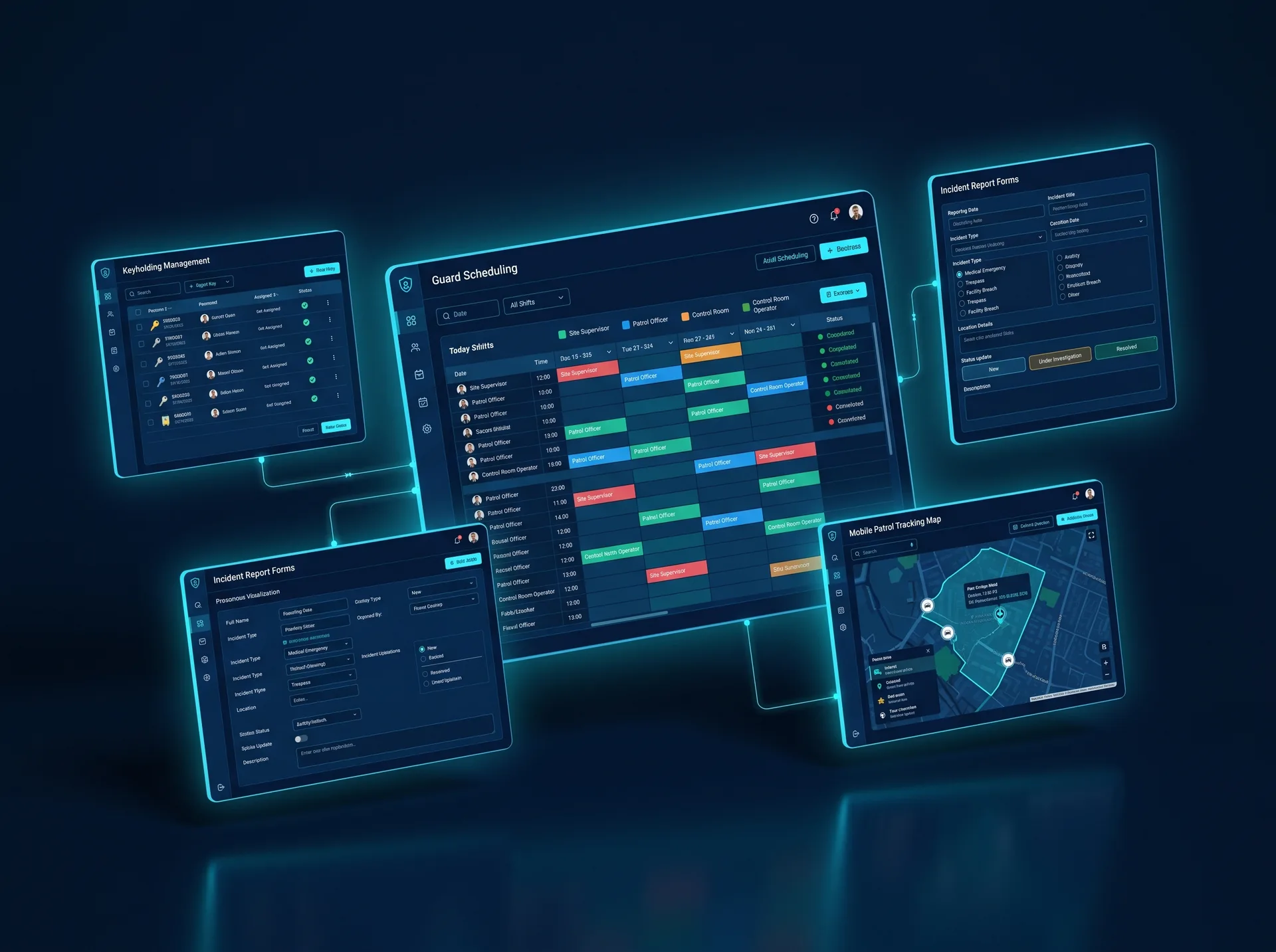 PlusCRM platform dashboard