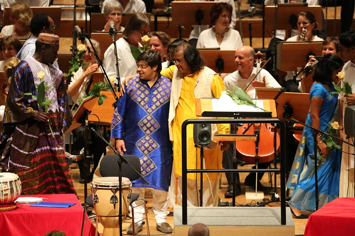 Bangalore Sri Amrit, Khanjira - Sai Symphony soloist