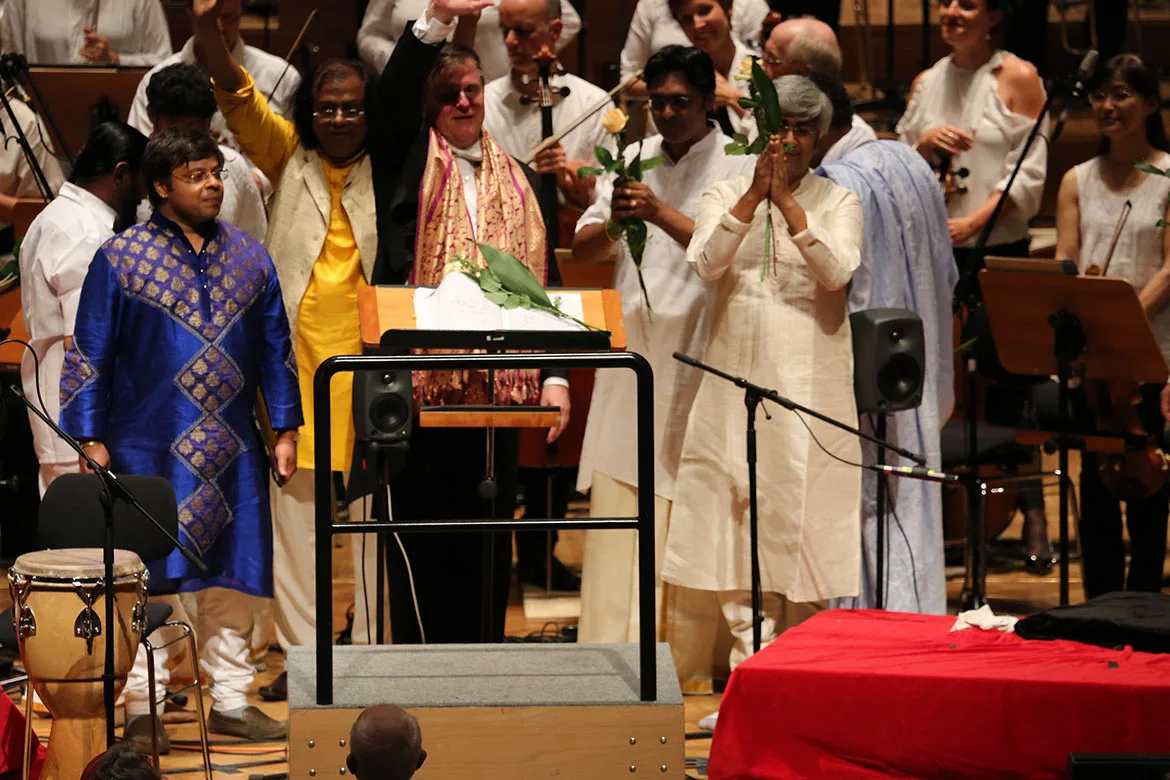 Sai Symphony Indian classical soloist performance