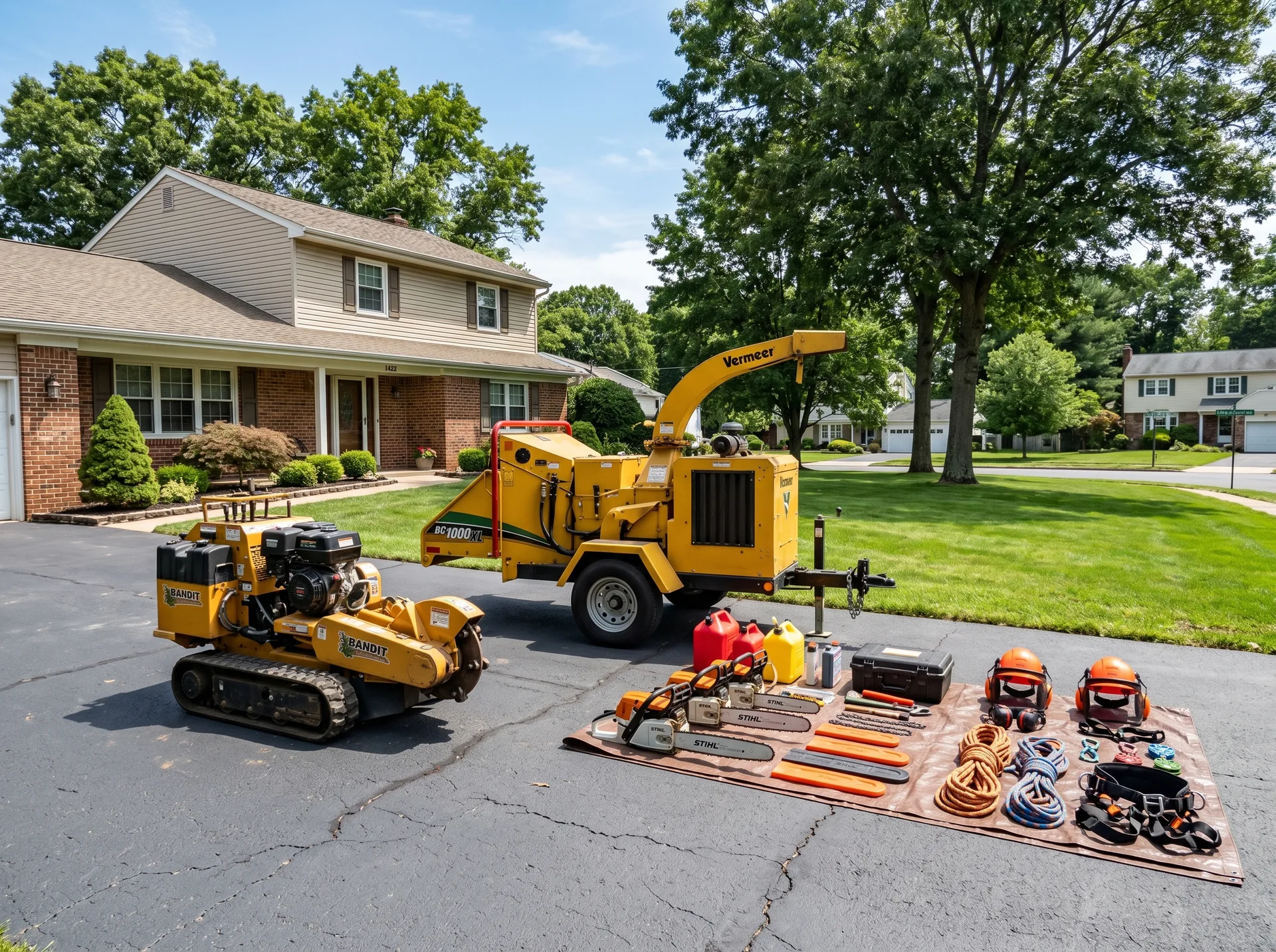 Tree removal equipment