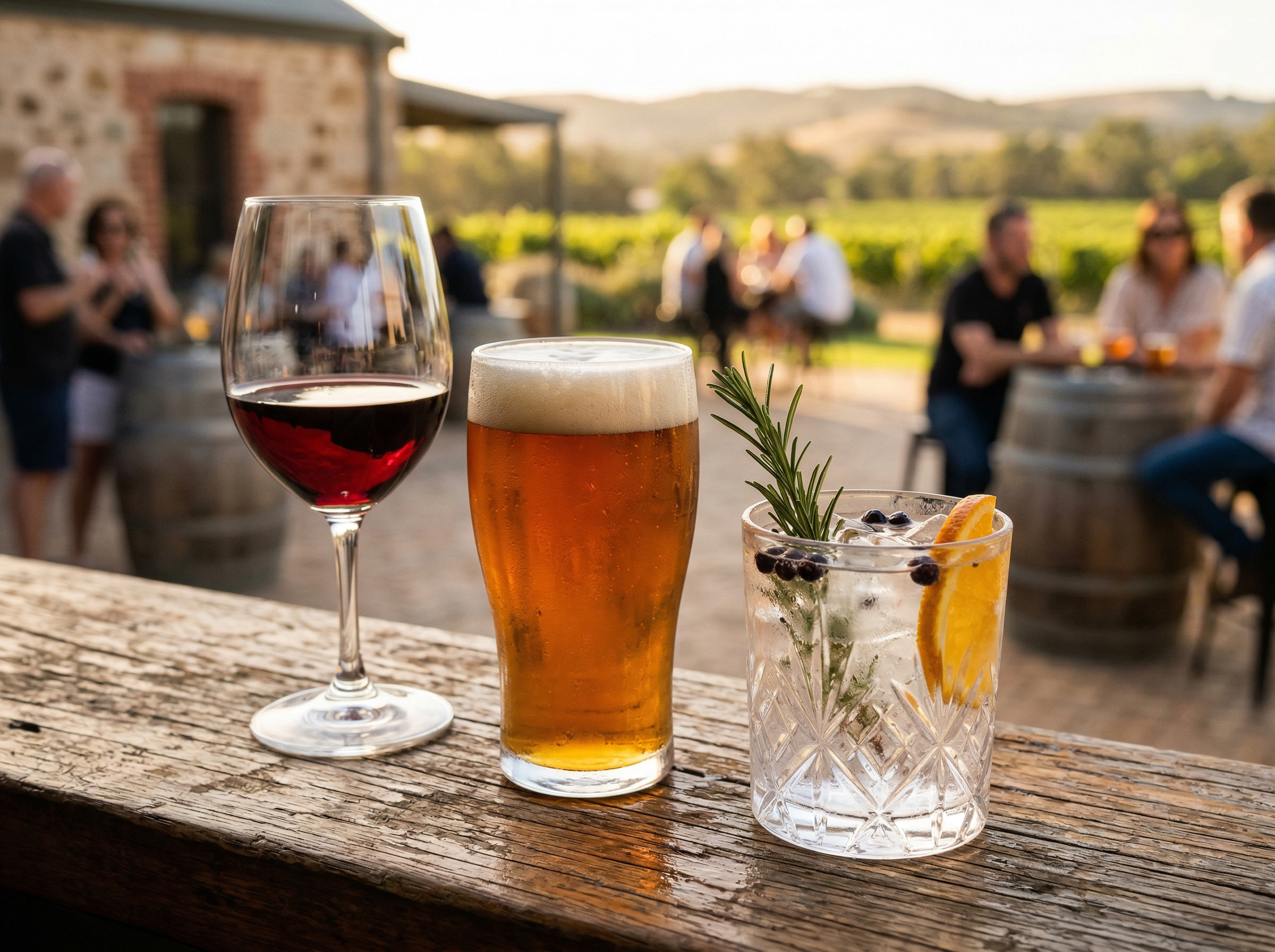 Beer, wine and gin tour South Australia