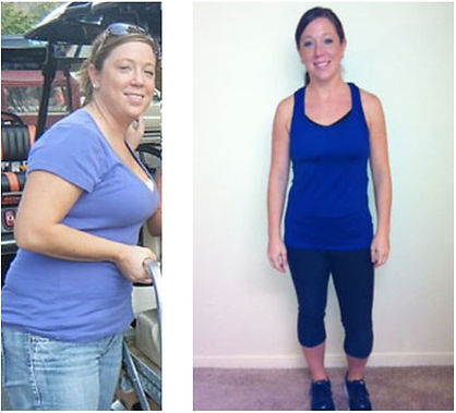 WieFit client Sierveld before and after transformation