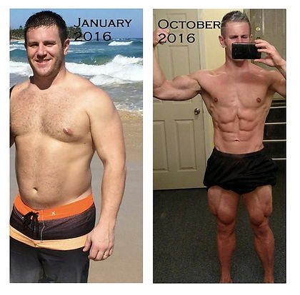 WieFit client transformation result 7