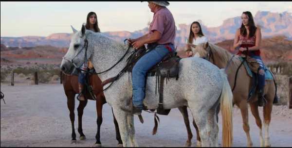 Silver State horseback riding tour experience near Las Vegas