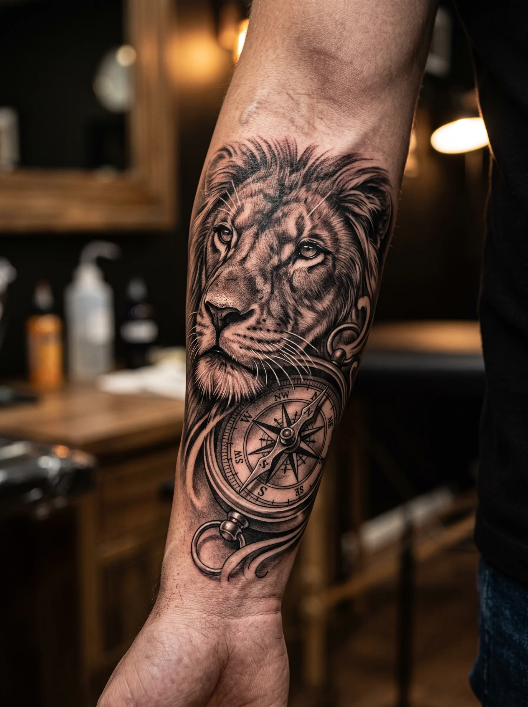 Black & Grey tattoo at Mr Tattoos Burlington NJ