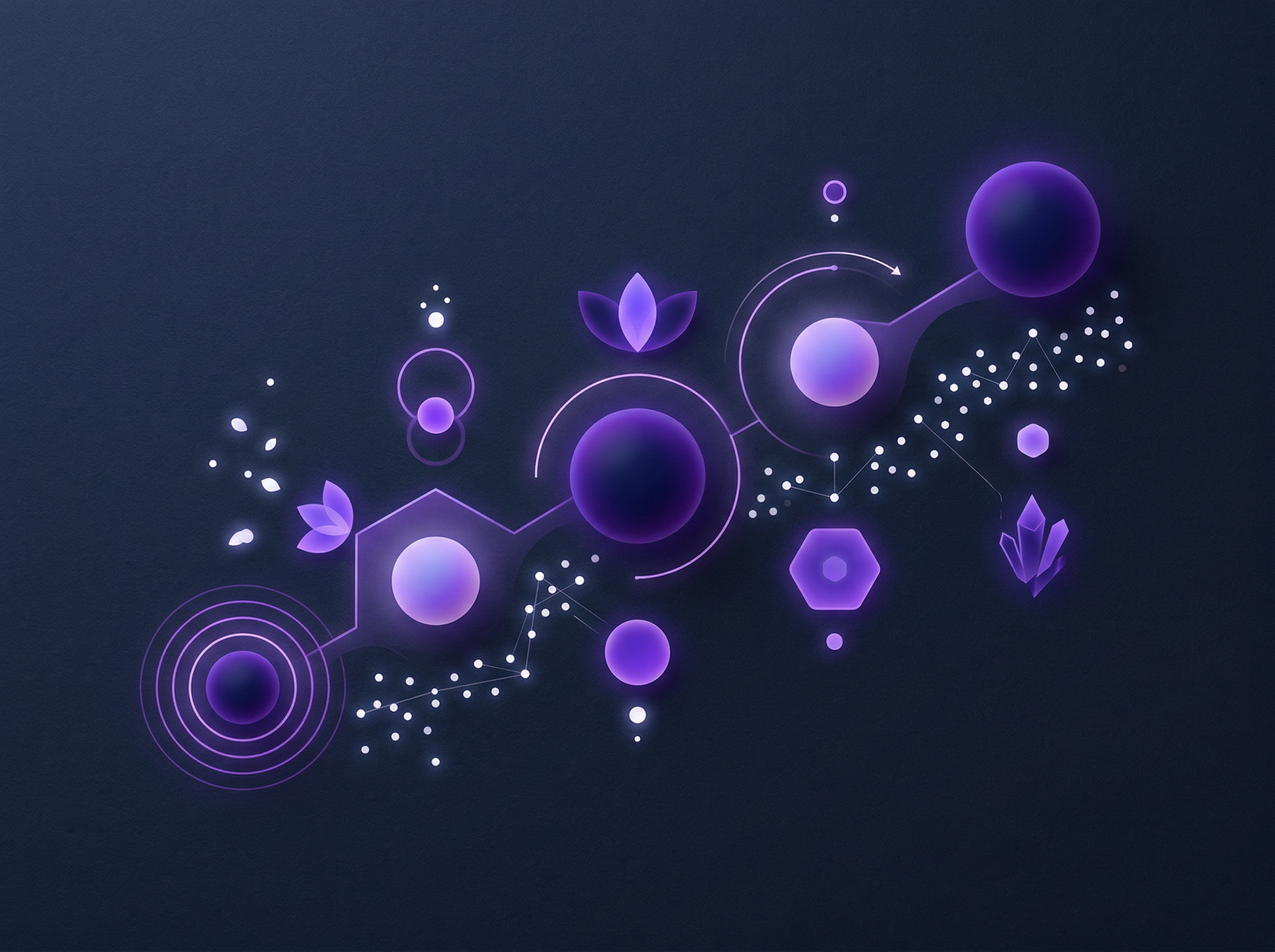 Abstract visualization of wellness data and mental health metrics