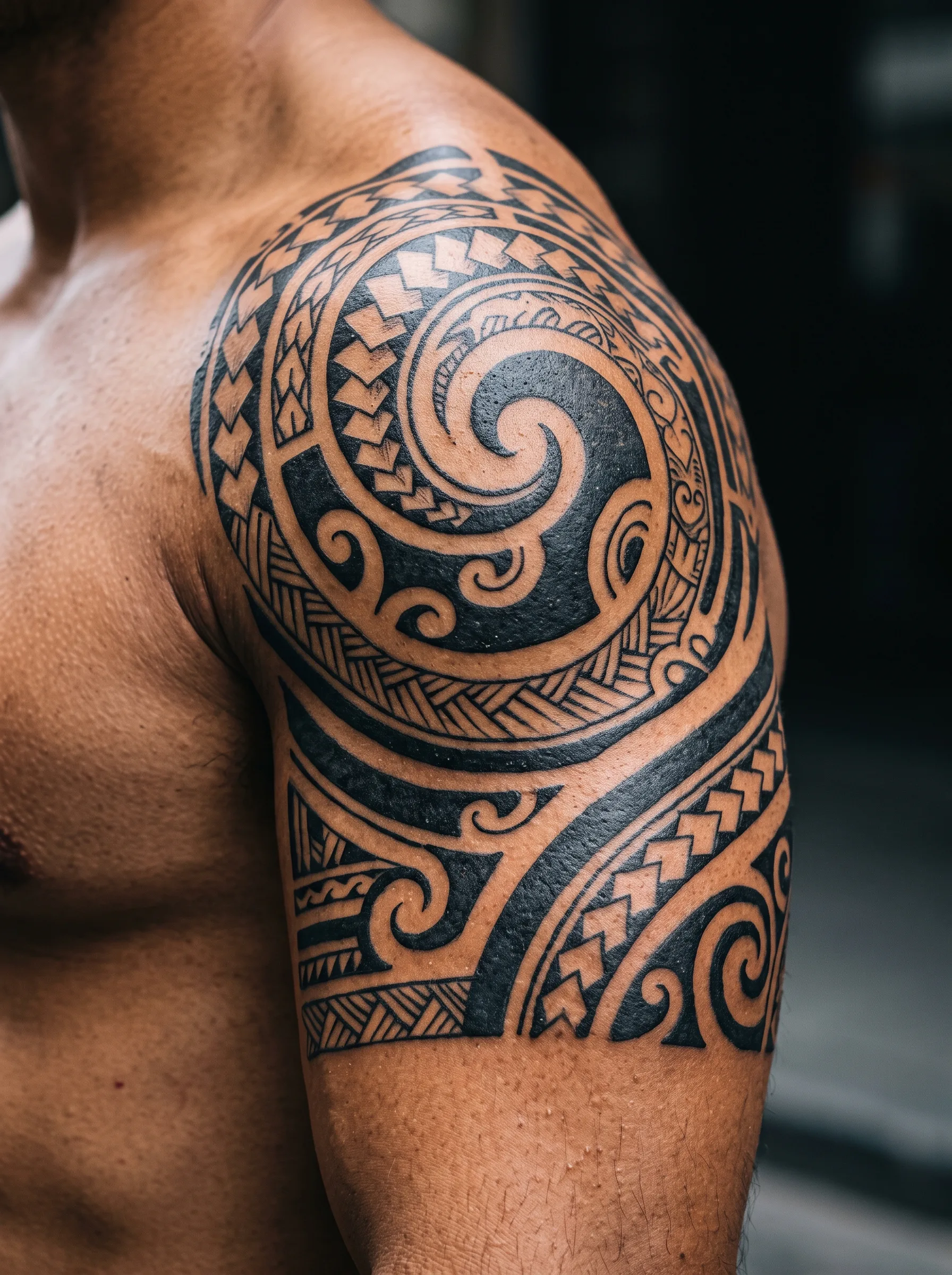 Tribal tattoo at Mr Tattoos Burlington NJ