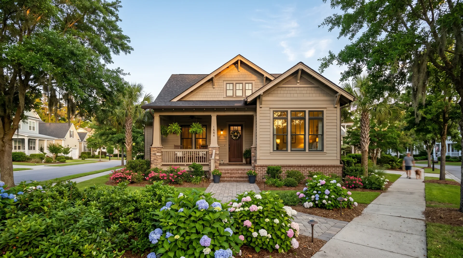 Beautiful Summerville SC craftsman home with new vinyl windows