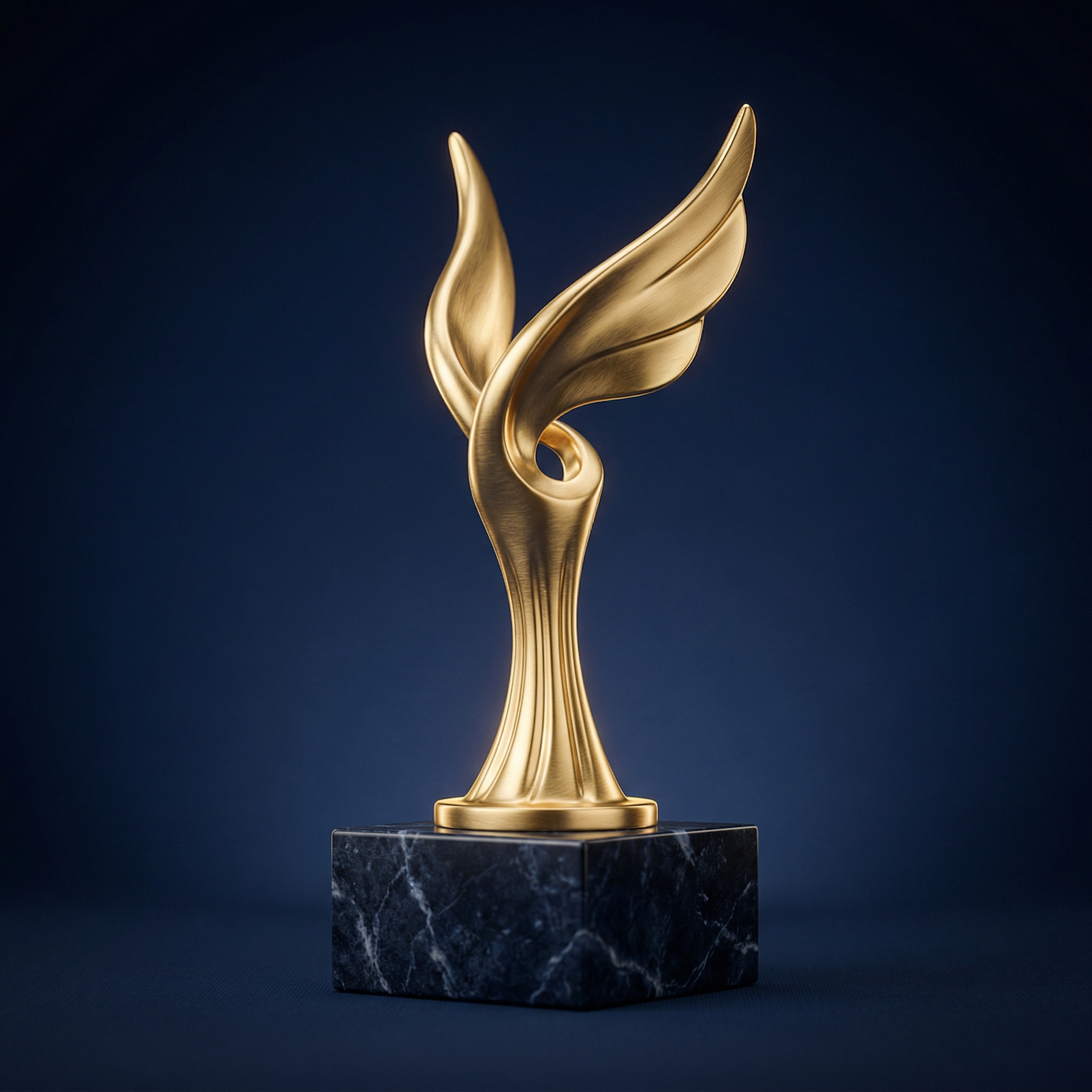 Award trophy representing Stillwater Media Group industry recognition