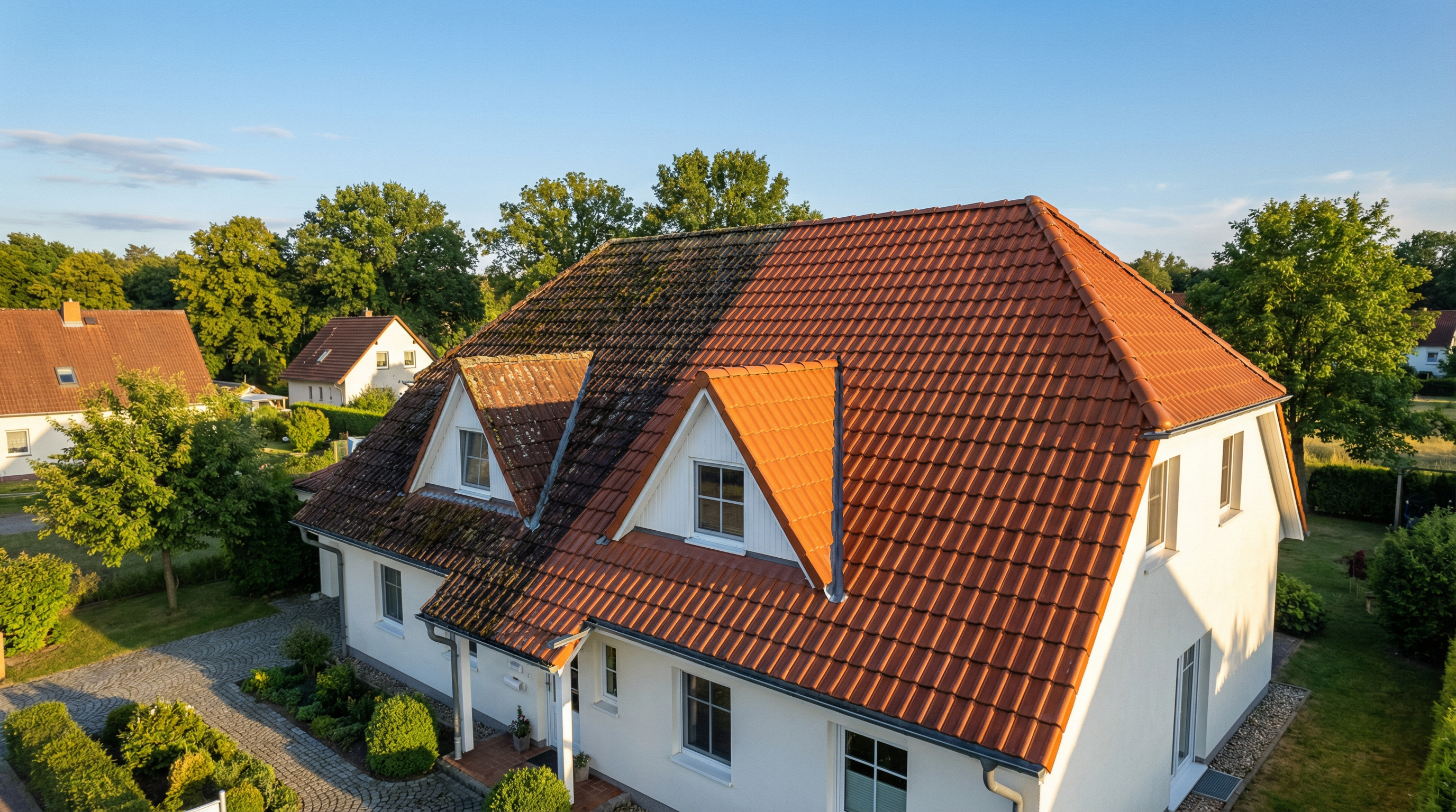 Dachreinigung und Dachbeschichtung in Glienicke/Nordbahn