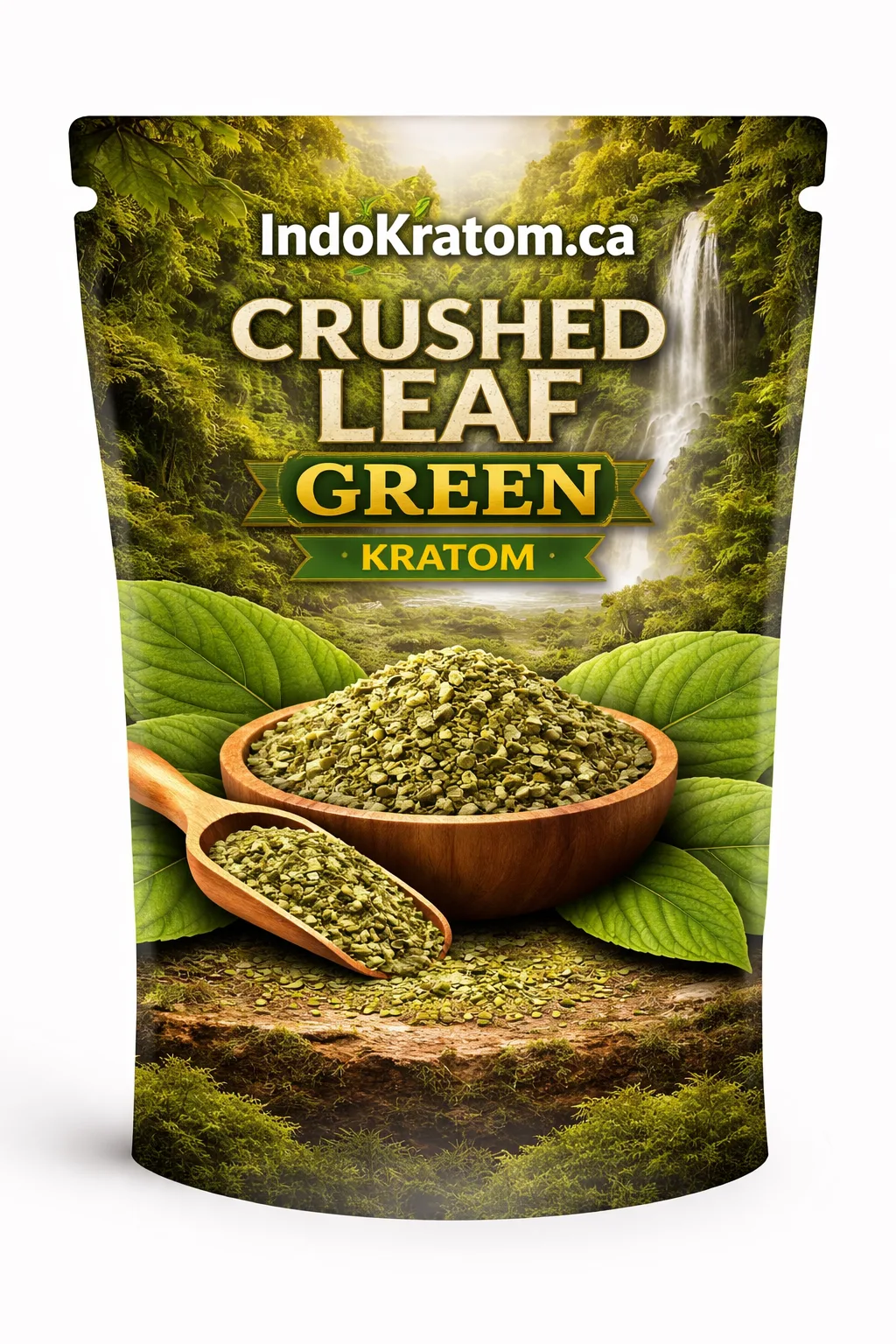 Crushed Leaf - Green