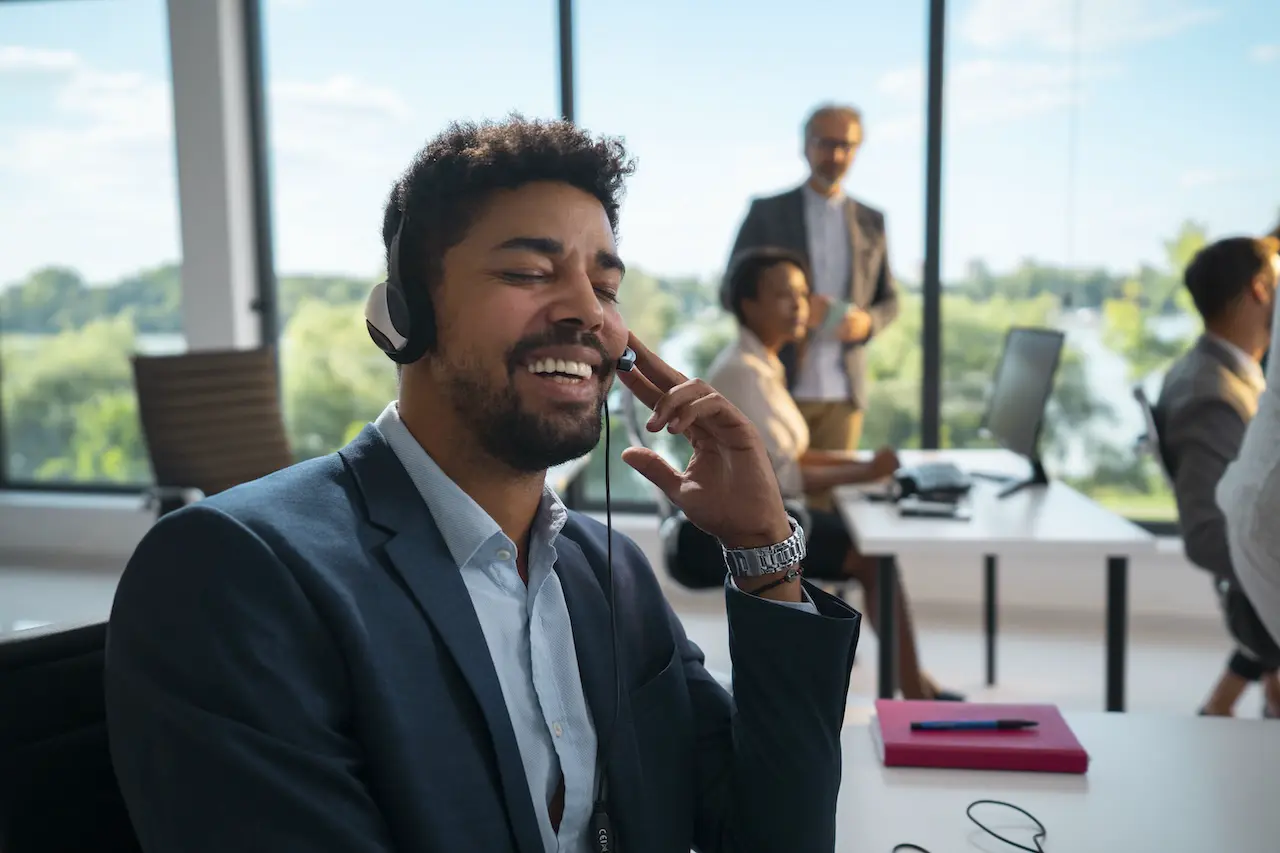 Kundenservice Arbeitsplatz