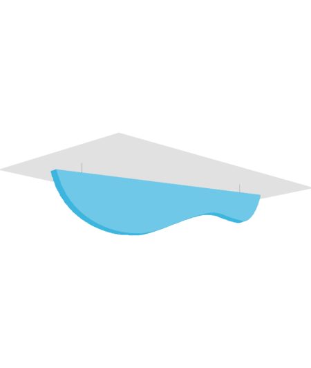 Acoustic Ceiling Baffles example 2