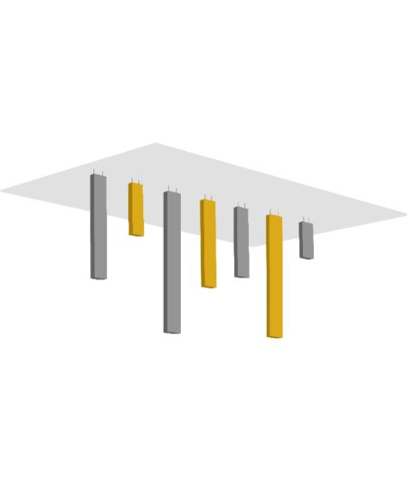 Acoustic Ceiling Baffles example 5