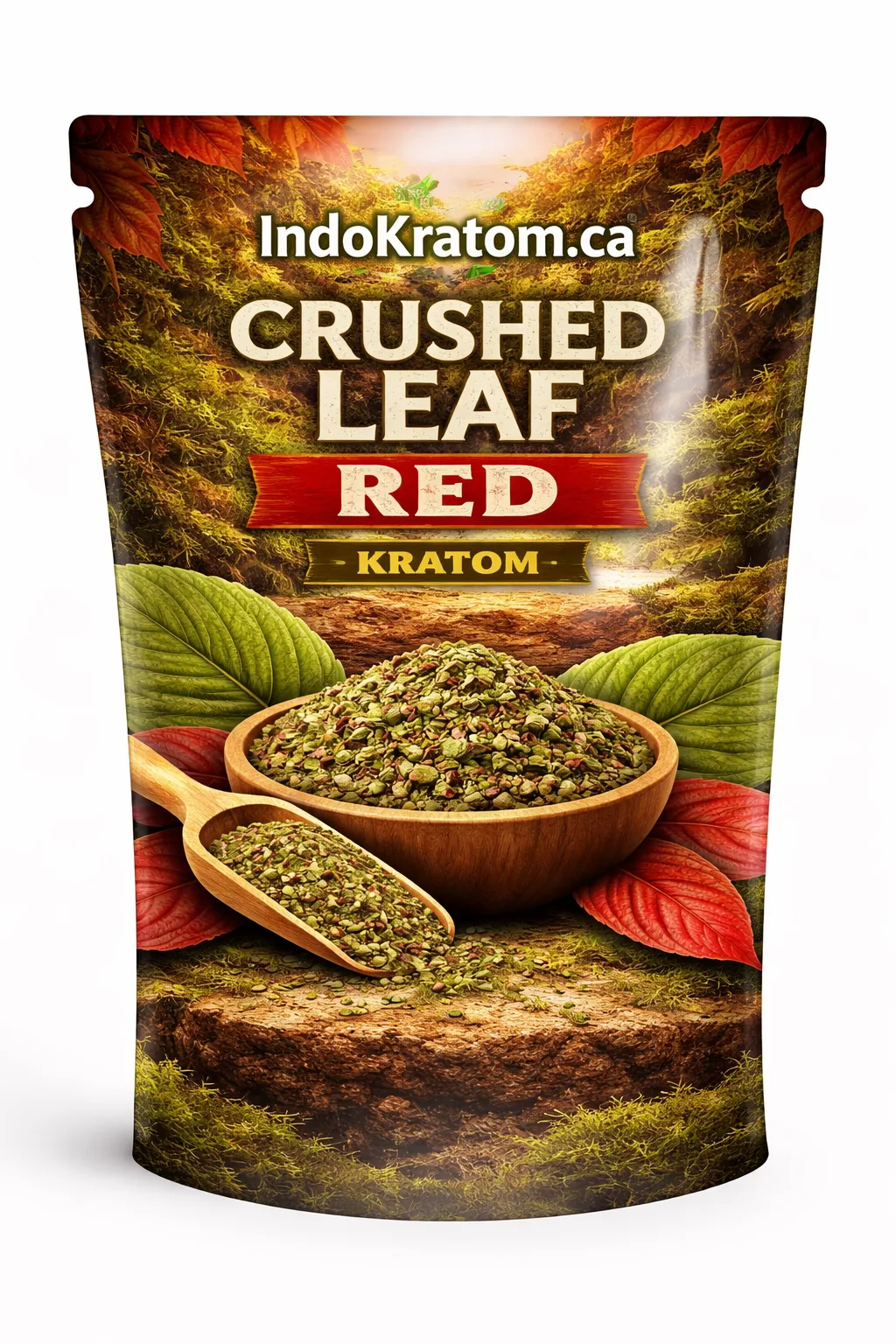 Crushed Leaf - Red