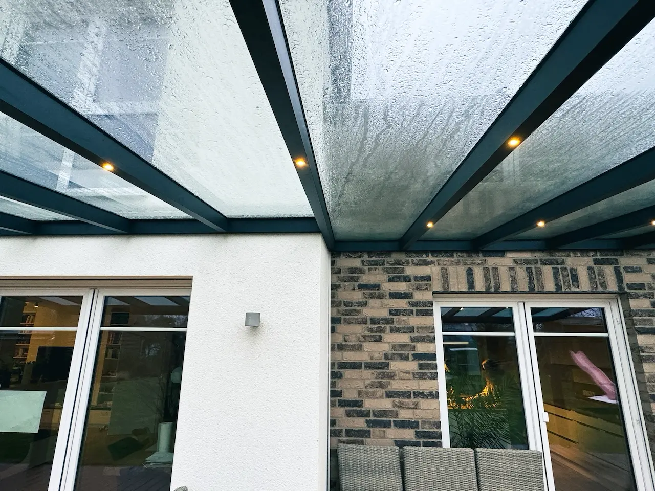 Aluminium Terrassendach Detail