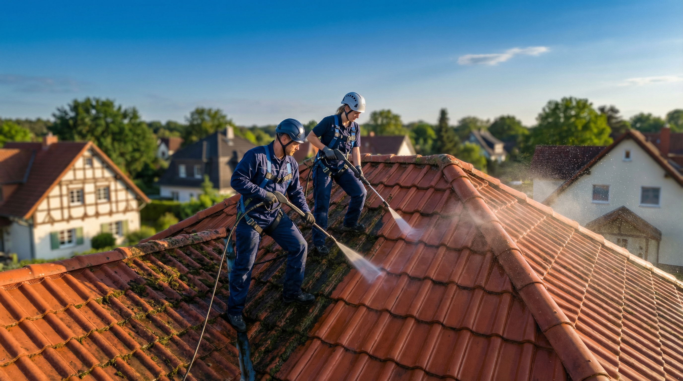Dachreinigung und Dachbeschichtung in Köpenick & Treptow