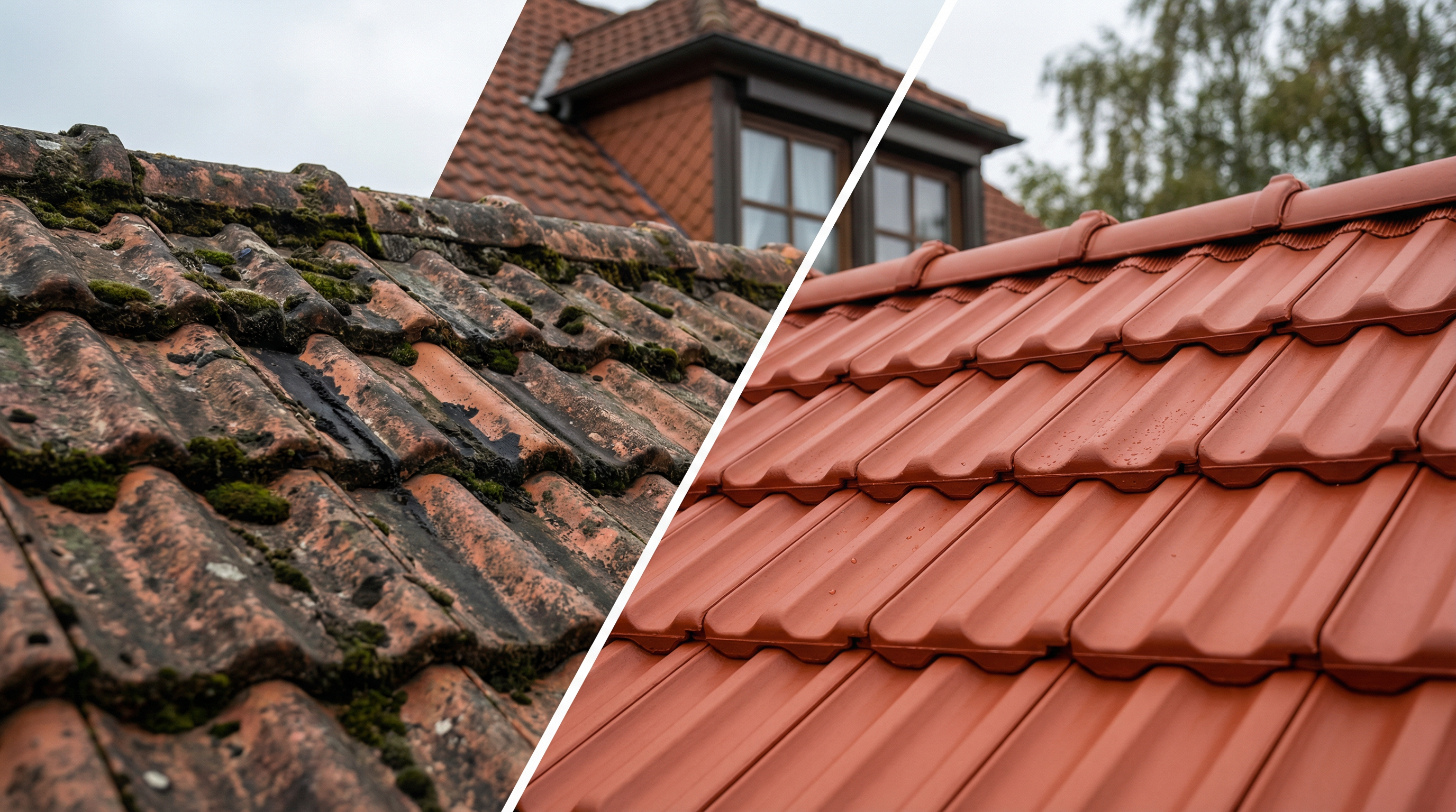 Dachreinigung und Dachbeschichtung in Biesdorf