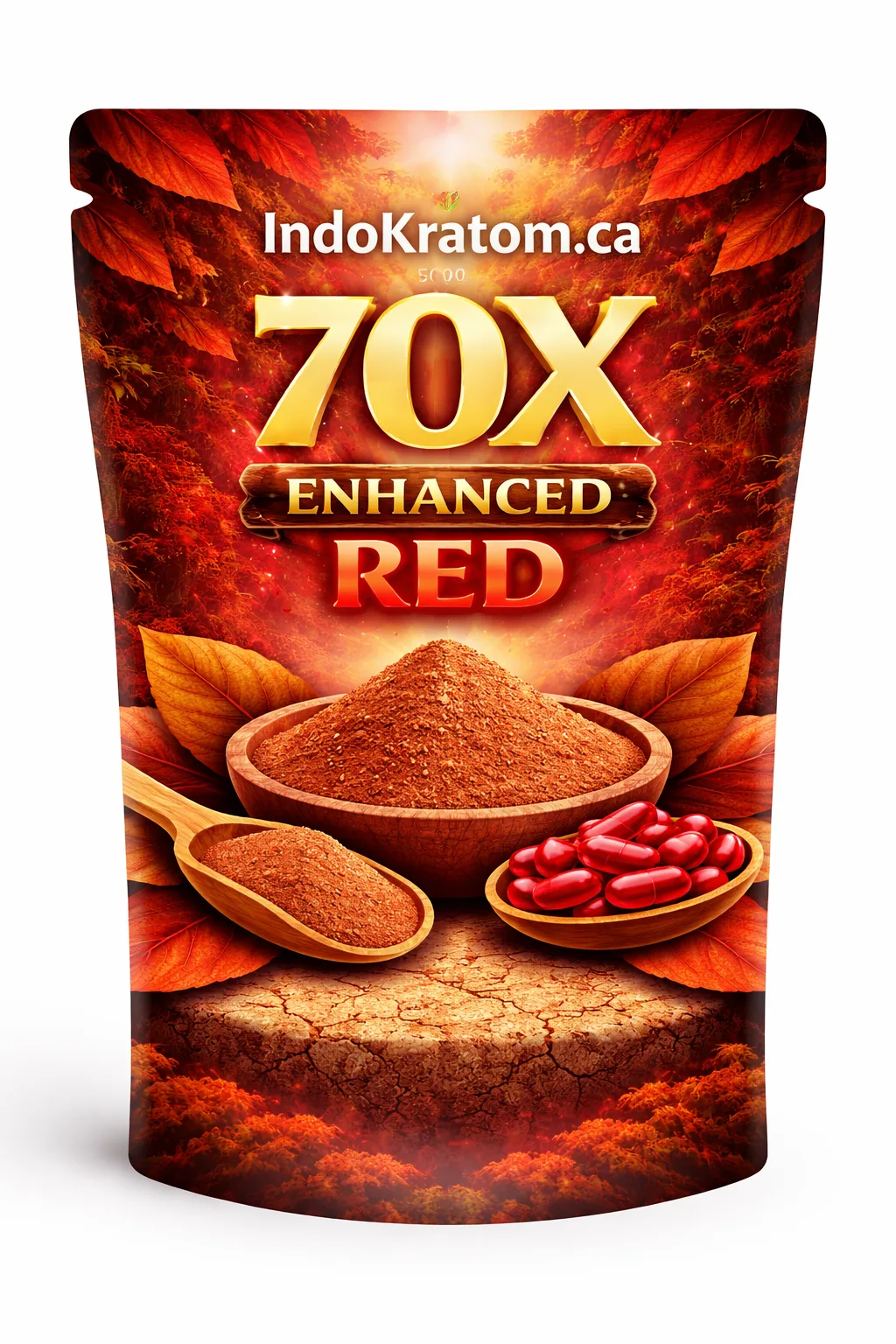 70X Enhanced Red Powder